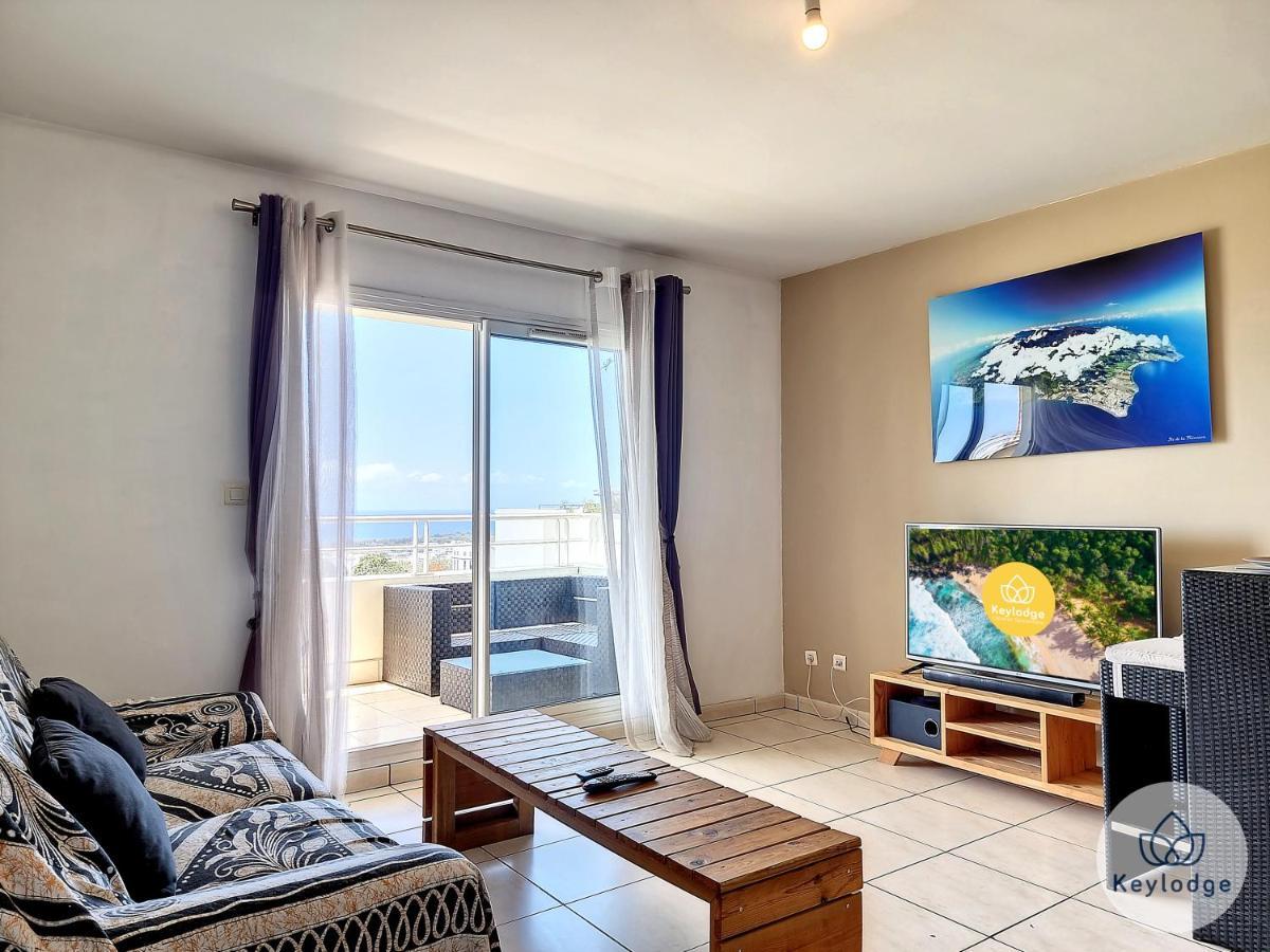 Apartamento Le Mirad'Or - T2 Vue Mer A Ste-Clotilde Sainte-Clotilde Exterior foto