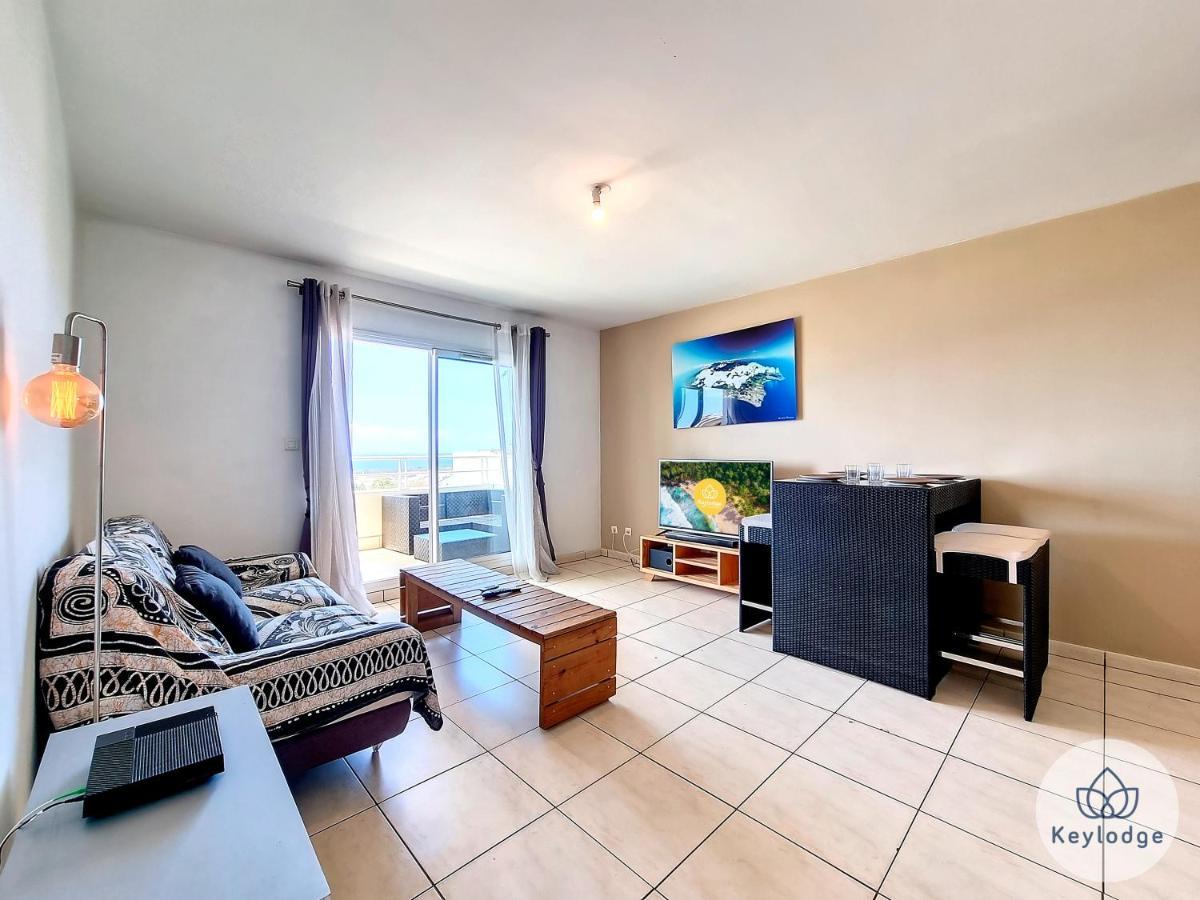 Apartamento Le Mirad'Or - T2 Vue Mer A Ste-Clotilde Sainte-Clotilde Exterior foto